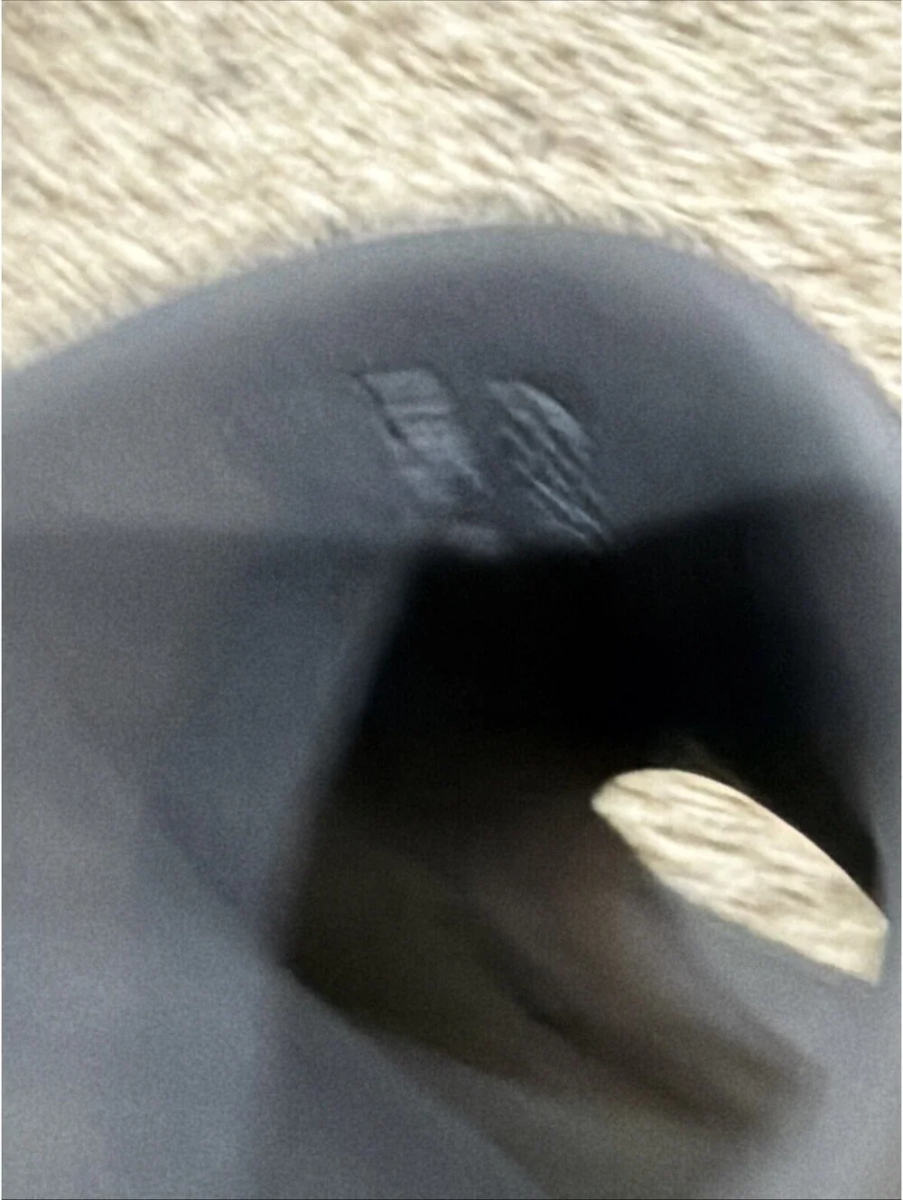 Yeezy Adidas Grey Charcoal Slides Men’s Size 11